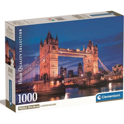 Clementoni Tower Bridge v noci 1000 dílků