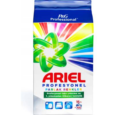 Ariel Color Professional prací prášek profesionální složení 15 kg