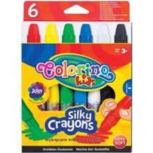 Colorino Kids Twist-Up farebné mäkké voskovky 6 ks