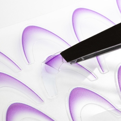 Gradient French Ombre Violet SD 1926 Nálepky na francúzsku manikúru