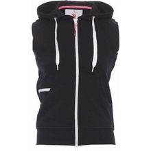 Payperwear vesta Boxer+ s kapucí a stahovací šňůrkou černá