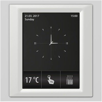 ELKO EP RF Touch-W Сензорно устройство за управление Алуминий Лед-металик Тъмно сив (RFTW-AAL-BIC-CDG)