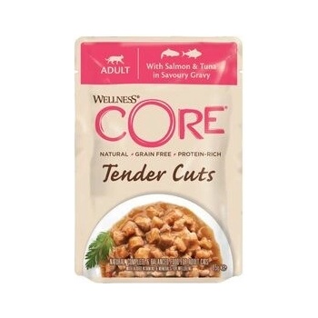 Wellness Cat Tender losos & tuniak v omáčke 85 g