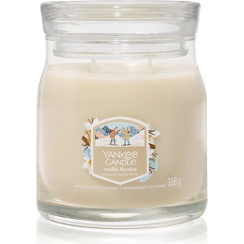 Yankee Candle Vanilla Flurries ароматна свещ Signature 368 гр