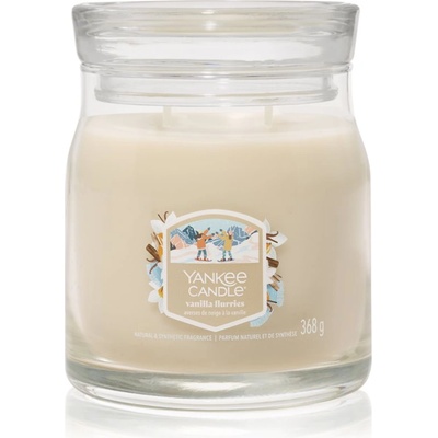 Yankee Candle Vanilla Flurries ароматна свещ Signature 368 гр
