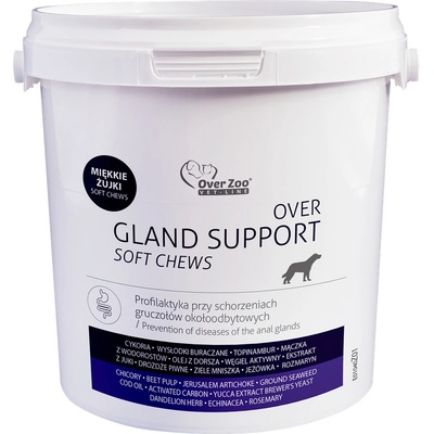 Over Gland Support soft chews pro perianální žlázy 90 žvýkaček