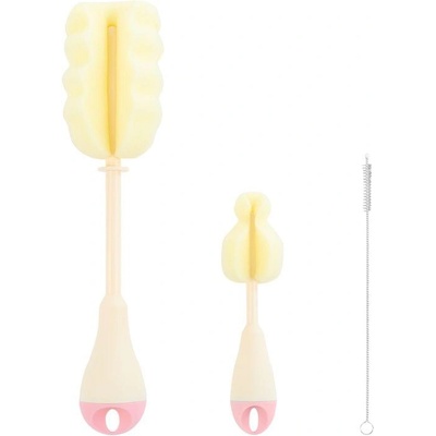 Kikka Boo Четки за почистване на шишета 3 бр Pink (kikka-31303040044)