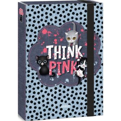 Ars Una box na sešity Think Pink A4