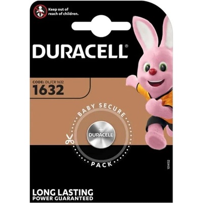 Duracell Батерия литиева Duracell, CR1632, 3V (DUR-BL-CR1632)