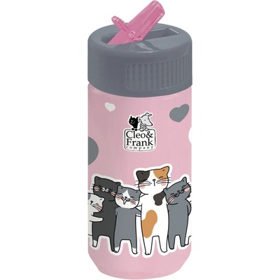 DERFORM - Бутилка със сламка 330 мл CLEO & FRANK 39