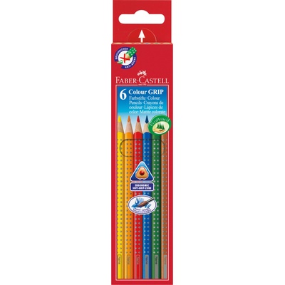 Faber-Castell Моливи Фабел Кастел Faber Castell 6 цвята FC JUNIOR GRIP