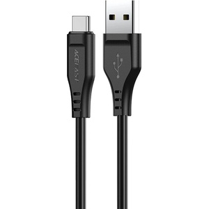 ACEFAST - Кабел за данни (C3-03) - USB към Type-C, 60W, 3A, Бързо зареждане, 1.2 м - Черен