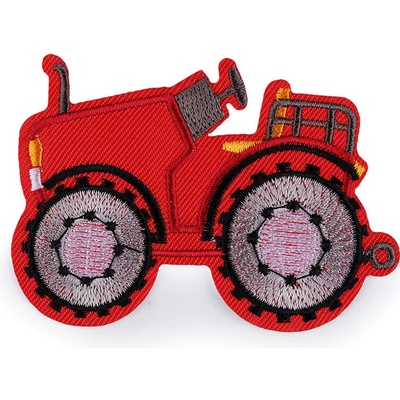 Prima-obchod Nažehlovačka traktor, barva 1 červená