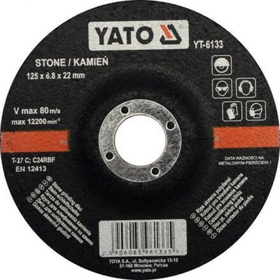 Yato Brúsenie kotúčom 125 x 6,8 mm YT-6133