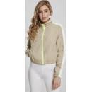 Urban Classics Ladies Short Piped Track concrete electriclime