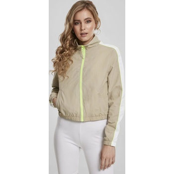 Urban Classics Ladies Short Piped Track concrete electriclime