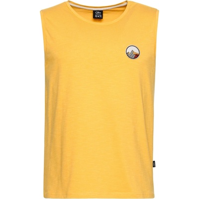 Chillaz Мъжки потник с широка презрамка Chillaz Calanques Mountain Patch Tank top - Ochre - размер XXL (216-8104-0217)