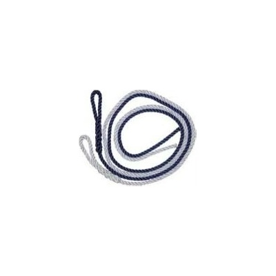 ASCHERL Fendrové lano s okom biele 1,5m x 6 mm 06-LEINE1