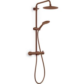 Gedy Душ система star plus 05, 4 струи, пита 23 см, розово злато (0000gysc1025560)