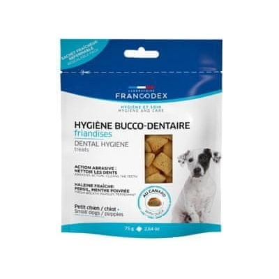 Francodex Pochúťka Dental Hygiene pre šteňatá 75 g
