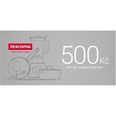 TESCOMA Dárkový poukaz 500 Kč elektronický