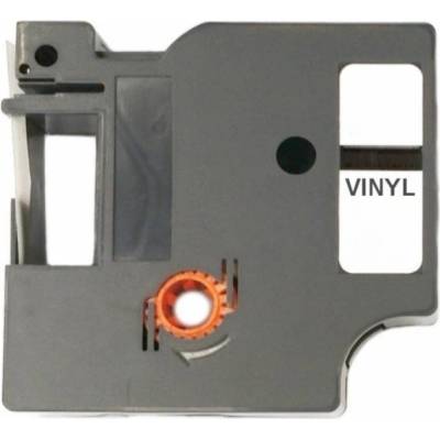 ALLPRINT Xerox páska s DYMO 9mm x 5,5m, černý tisk / bílý podklad, RHINO, vinylová - kompatibilní
