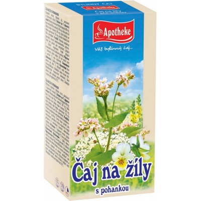 Apotheke Čaj na žíly s Pohankou 20 sacc
