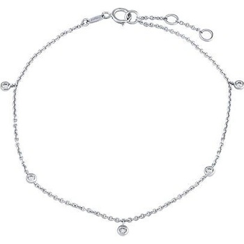 Silvego Diamantový náramok Alessia v bielom zlate 18kt. KEG0525BGWD