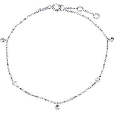 Silvego Diamantový náramok Alessia v bielom zlate 18kt. KEG0525BGWD