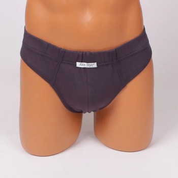 Image 1 of Памучен слип в тъмносив цвят