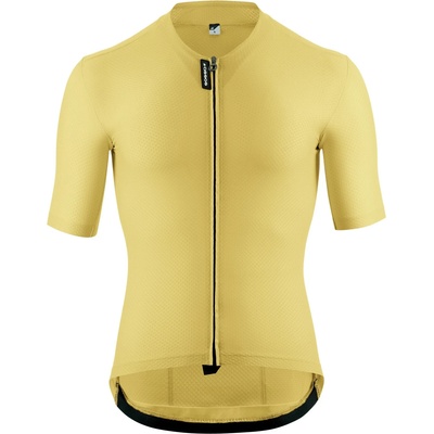ASSOS Мъжка фланелка с къс ръкав за колоездене ASSOS Equipe R Jersey S11 Cycling jersey - Mystic Yellow (056-3627-0814)