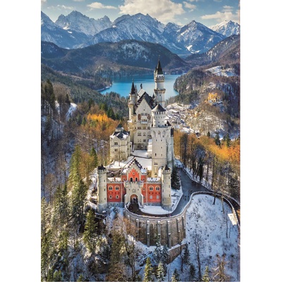 Educa - Puzzle Neuschwanstein Castle from the Air - 1 000 piese
