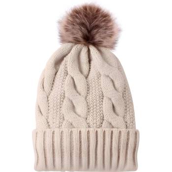 HARAHU Шапка me-21353 - Слабо Кафяво kp21353 (me-21353)