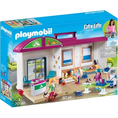 Playmobil 70146 Přenosná veterinární stanice – Zboží Živě