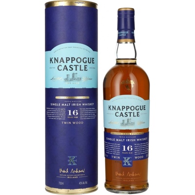 Knappogue Castle Twin wood Sherry cask 16y 40% 0,7 l (tuba)