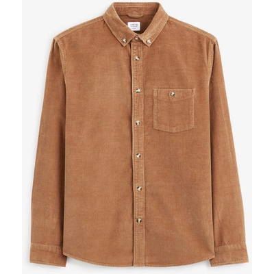 Celio Кафява мъжка риза от велур Celio Carduroys Celio | Kafyav | МЪЖЕ | S