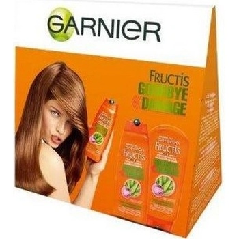 Garnier Fructis Goodbye Damage posilující šampon 250 ml + posilující balzám na vlasy 200 ml dárková sada