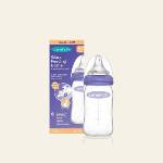 Lansinoh Стъклено шише с биберон Lansinoh - NaturalWave, 160 ml, 0м+ (m-77240)