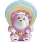 Chicco Музикален прожектор Chicco - Мече с дъга, розов (T0314) - ozone