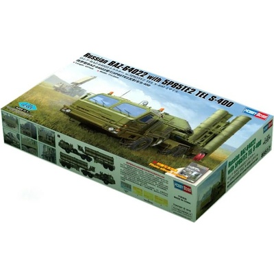 Hobby Boss BAZ-64022 with 5P85TE2 TEL S-400 1:35