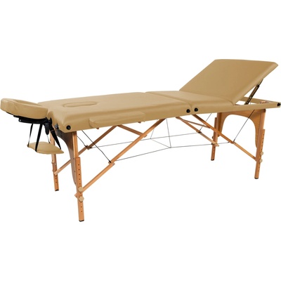 MH Star skládací lehátko s nastavitelnou sekcí ETL60 - béžové