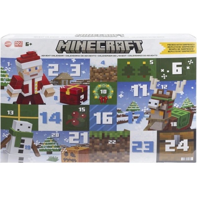 Mattel Minecraft Adventný kalendár 2024