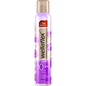 Wella Wellaflex Сух шампоан 10 в 1 Wild Berry Touch, 180 ml