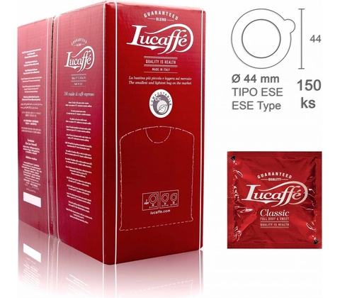 Lucaffé Classic E.S.E Pody 150 ks