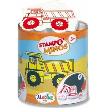 Aladine dětské razítka StampoMinos Na stavbě