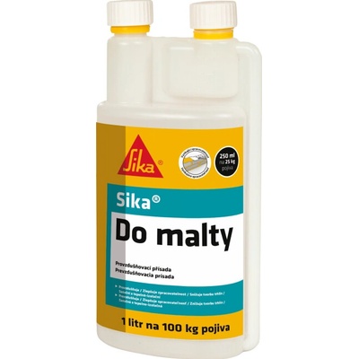 Sika Prísada pre spracovateľnosť malty 1 l