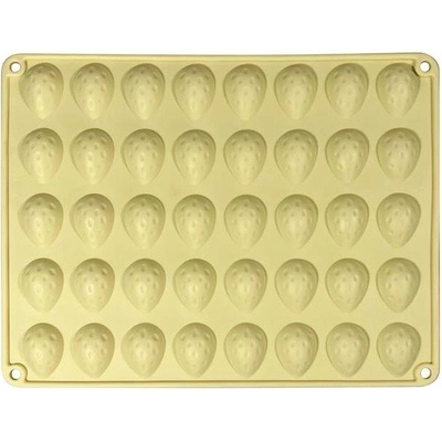 Toro Silikónová forma orech 33,5x25,8x1,3 cm 40 ks krémová