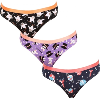 Dedoles 3PACK veselé dámske nohavičky (GMFB03920251)