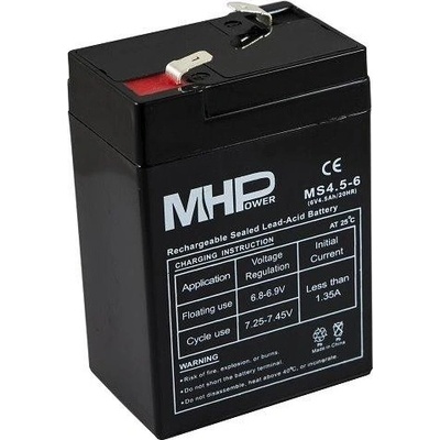MHPower VRLA AGM 6V/4Ah MS4-6