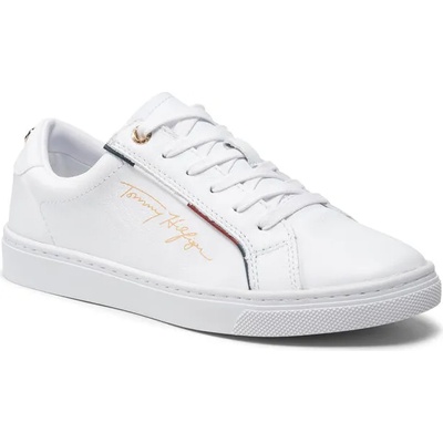 Tommy Hilfiger Сникърси Tommy Hilfiger Signature Sneaker FW0FW06322 White YBR (Signature Sneaker FW0FW06322)